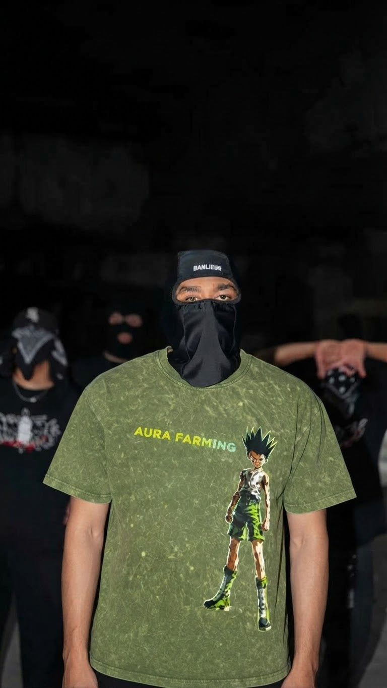 Emerald Vision Acid Wash Tee
