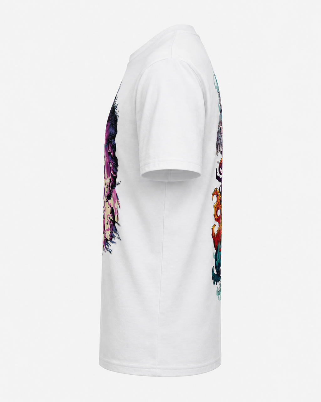 BEAST ASCENSION Graphic Tee — White
