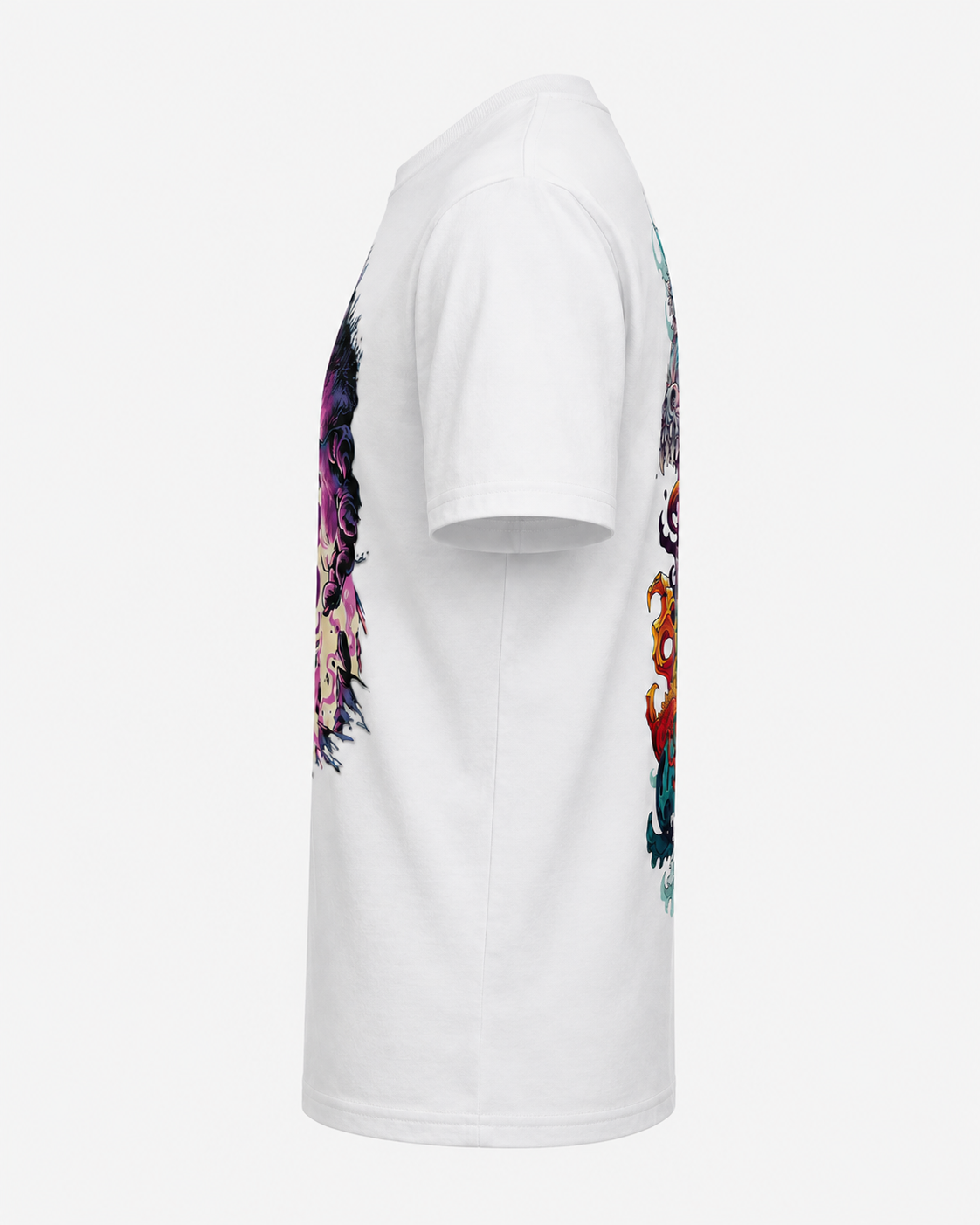 BEAST ASCENSION Graphic Tee — White