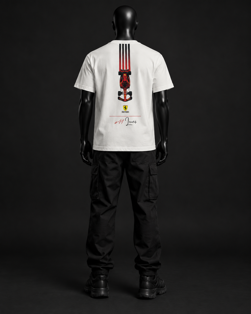 Scuderia 44 Racing Tee – White