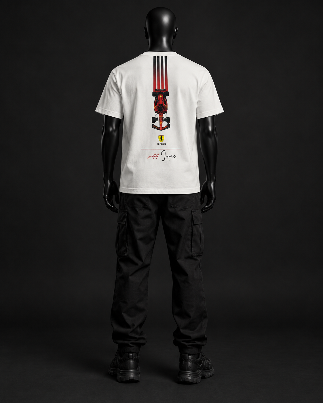 Scuderia 44 Racing Tee – White
