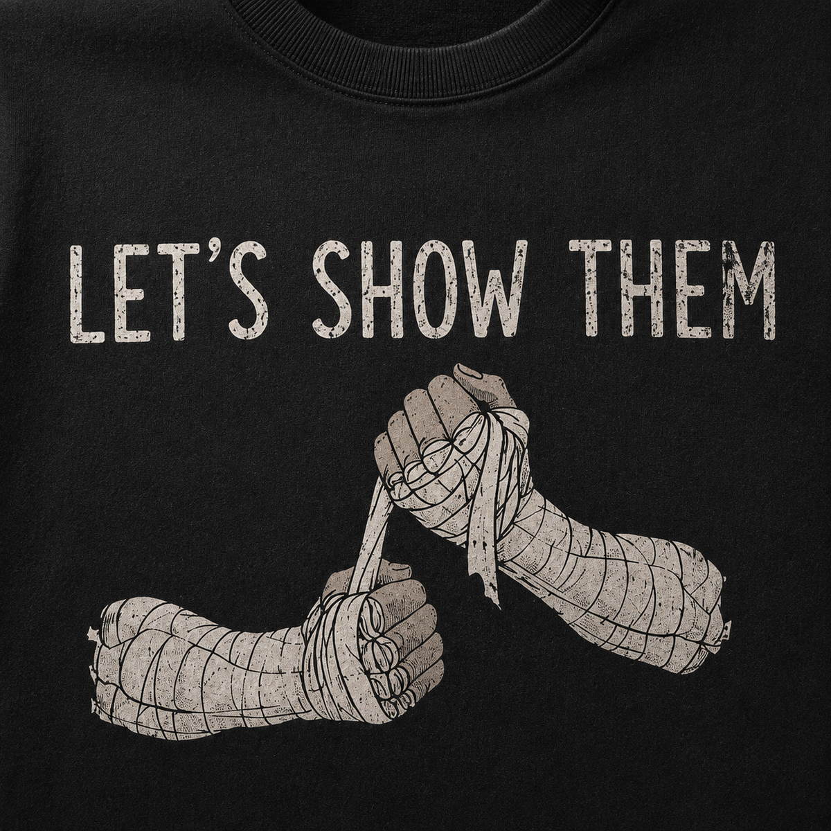 WHY NOT ME? Oversized Tee — Black