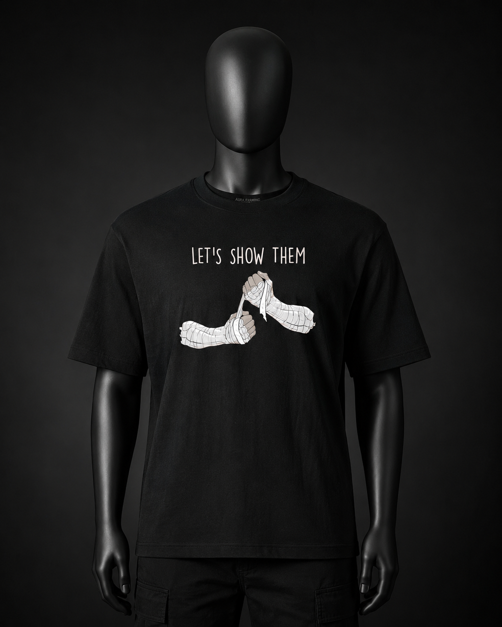 WHY NOT ME? V2 Oversized Tee — Black