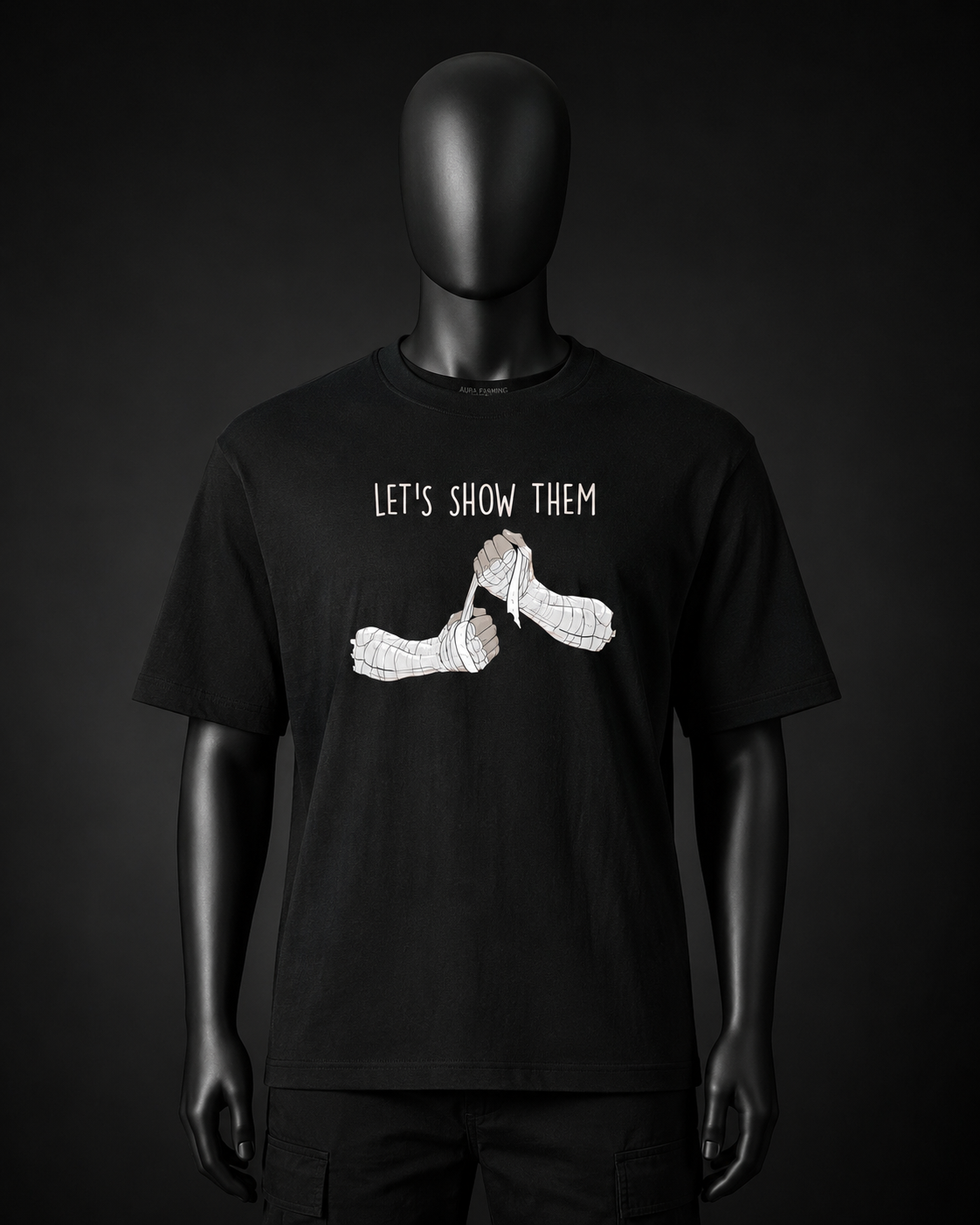 WHY NOT ME? V2 Oversized Tee — Black