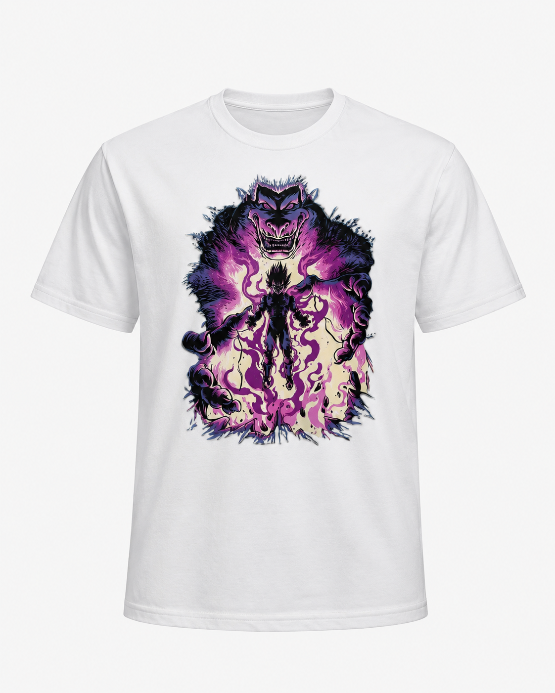 BEAST ASCENSION Graphic Tee — White