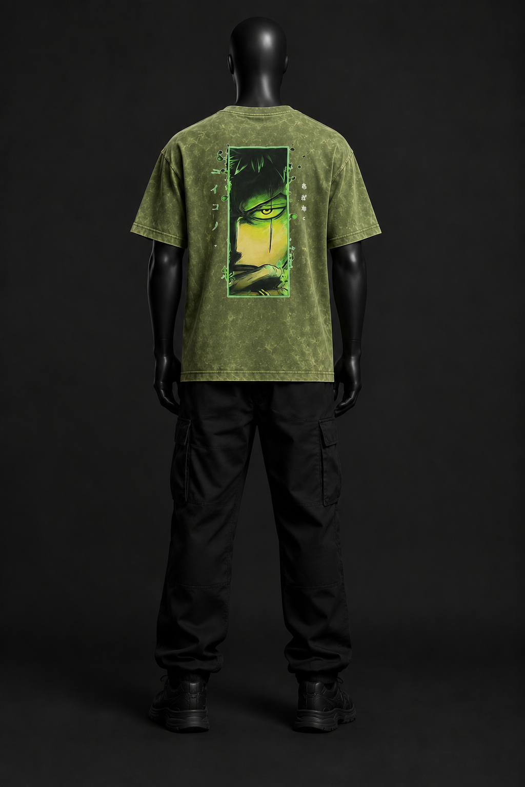 Emerald Vision Acid Wash Tee