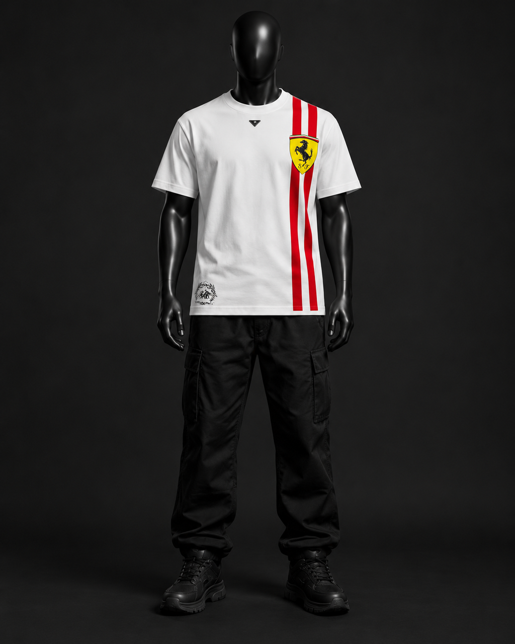 Scuderia 44 Racing Tee – White