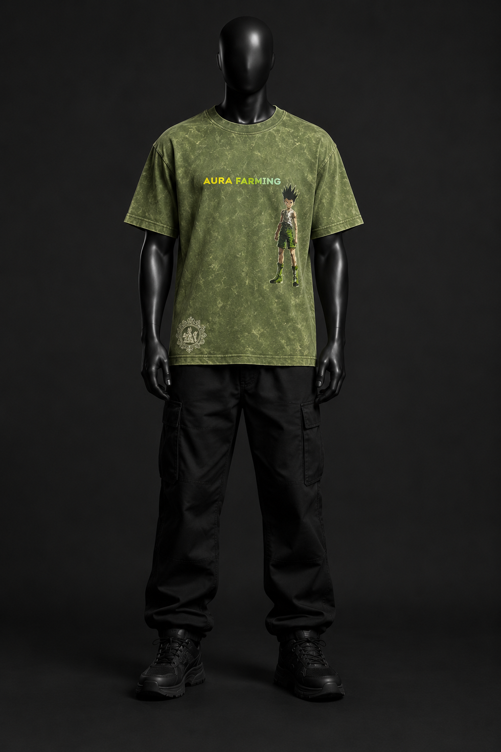 Emerald Vision Acid Wash Tee