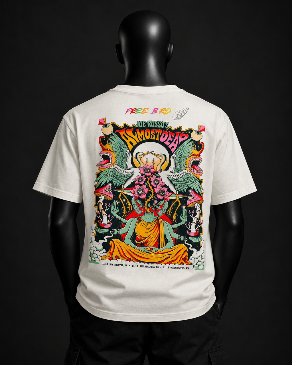 Chrome Soul Poster Tee – Off White