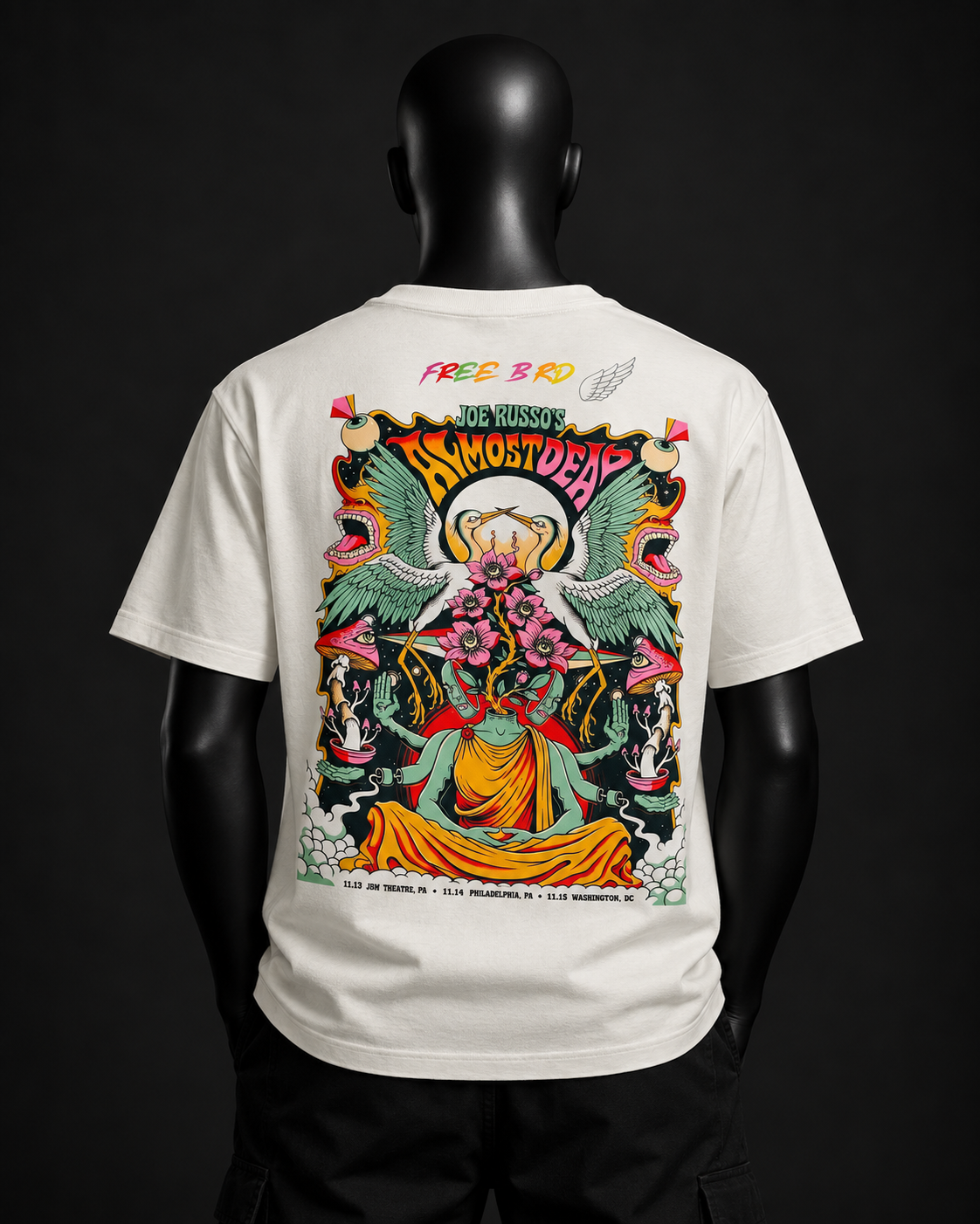 Chrome Soul Poster Tee – Off White