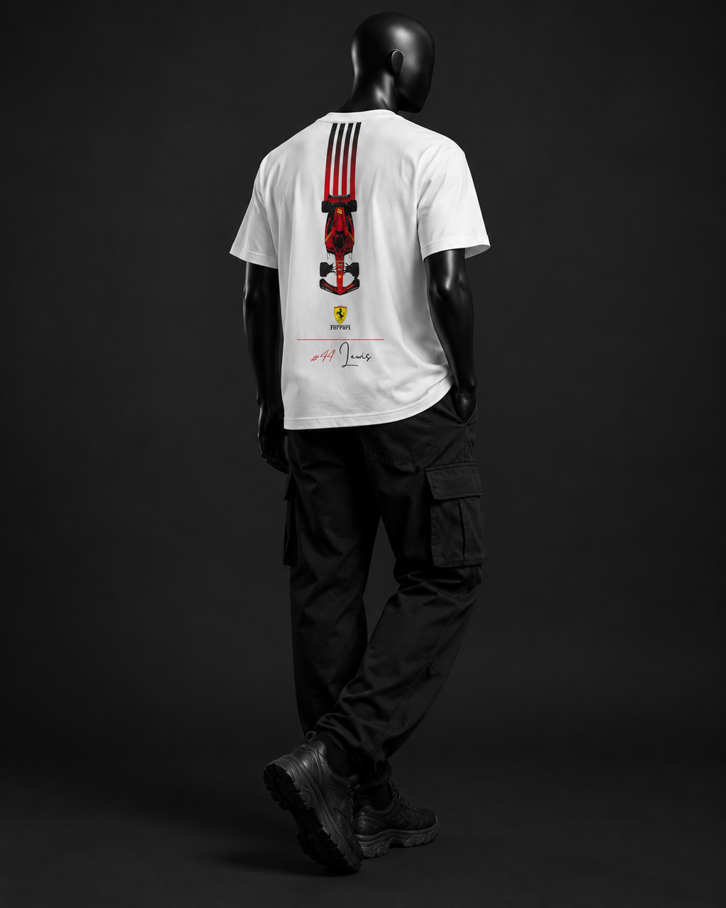 Scuderia 44 Racing Tee – White