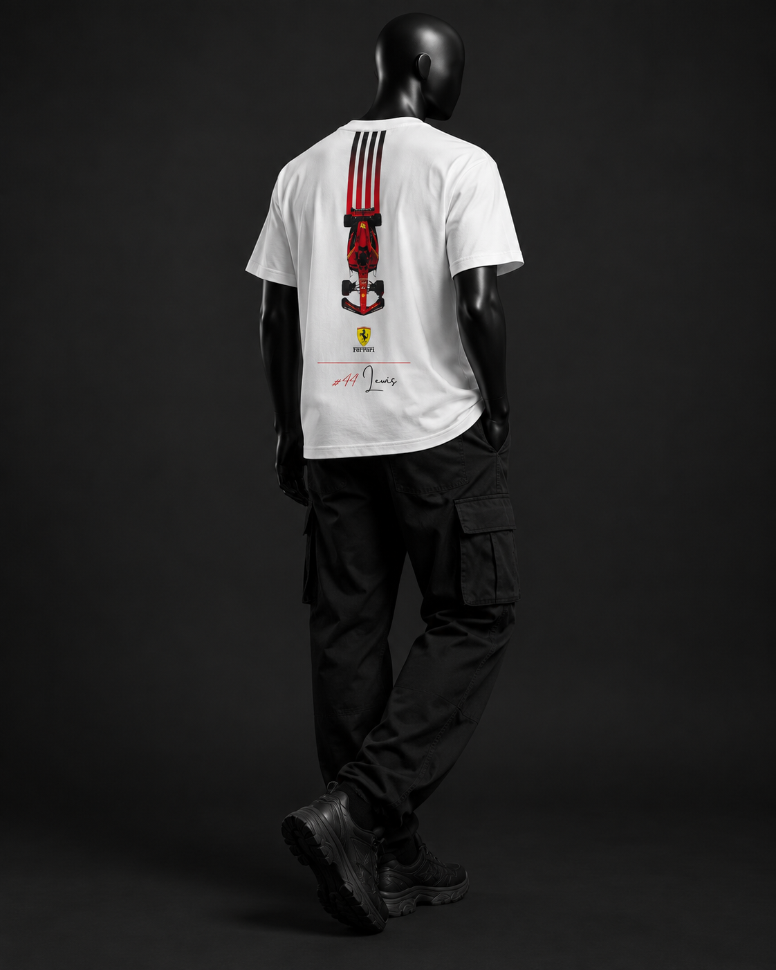 Scuderia 44 Racing Tee – White