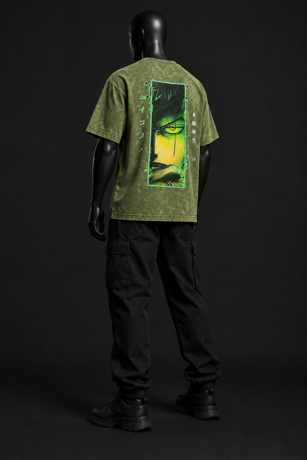 Emerald Vision Acid Wash Tee