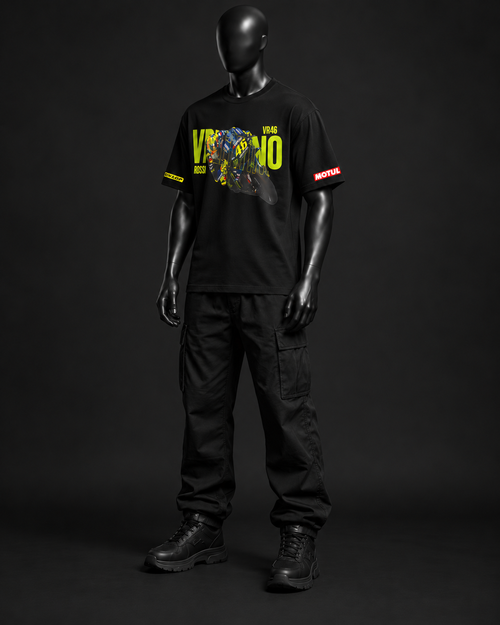 46 Apex Racing Tee – Black