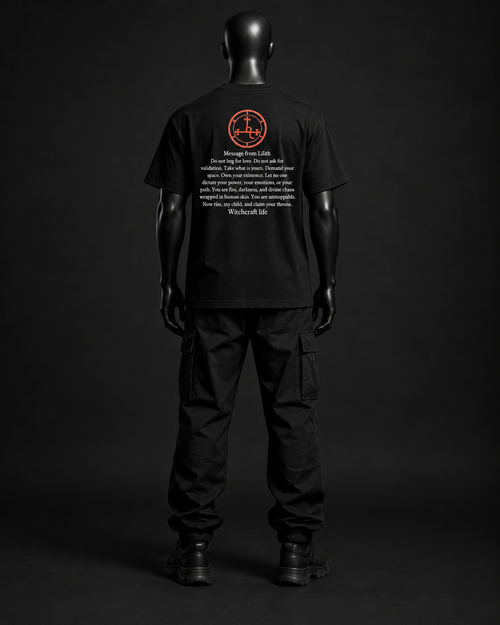 Dead Internet Oversized Tee – Black