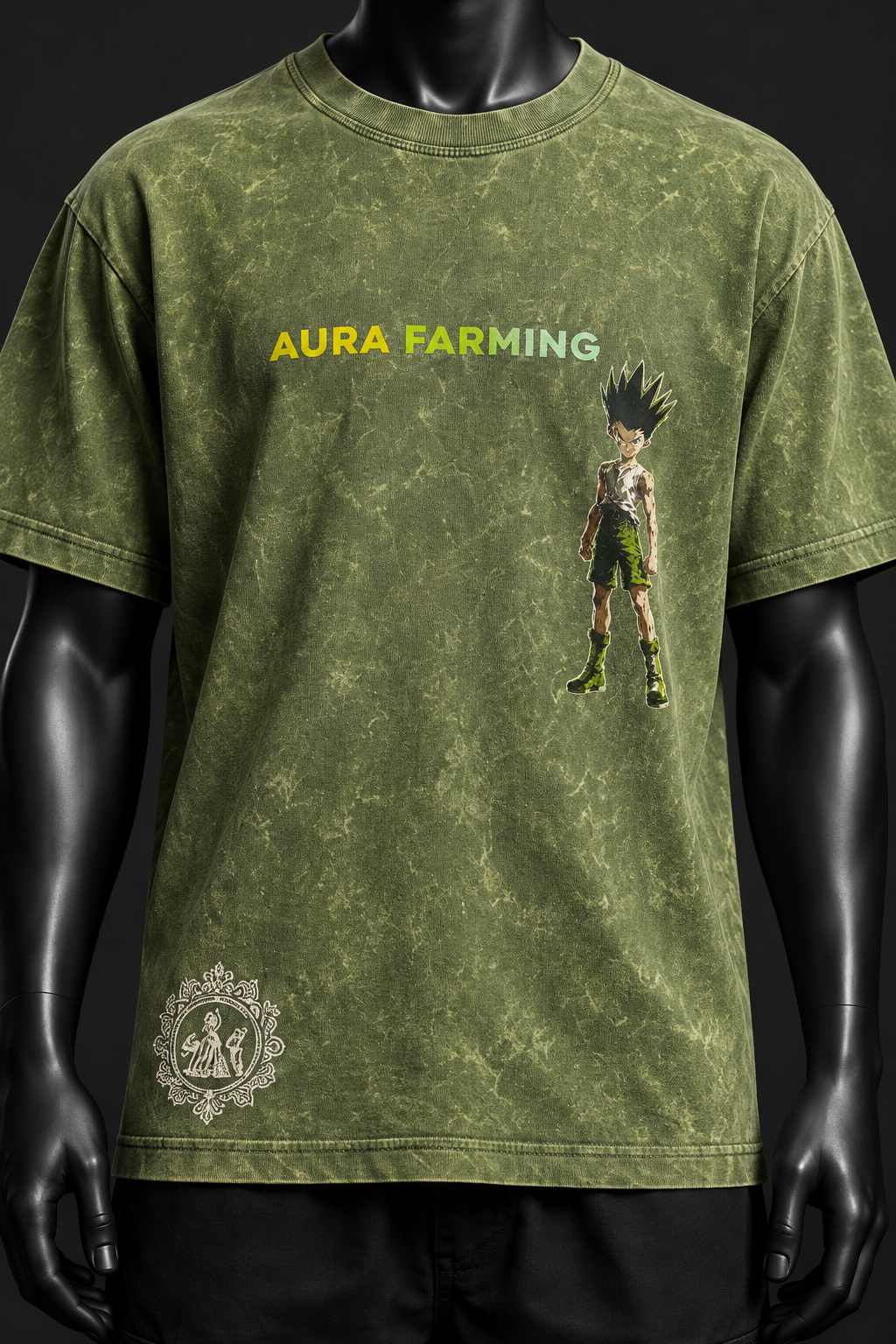 Emerald Vision Acid Wash Tee