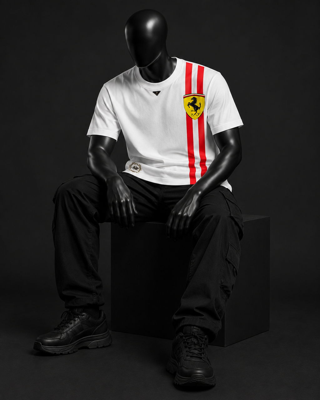 Scuderia 44 Racing Tee – White