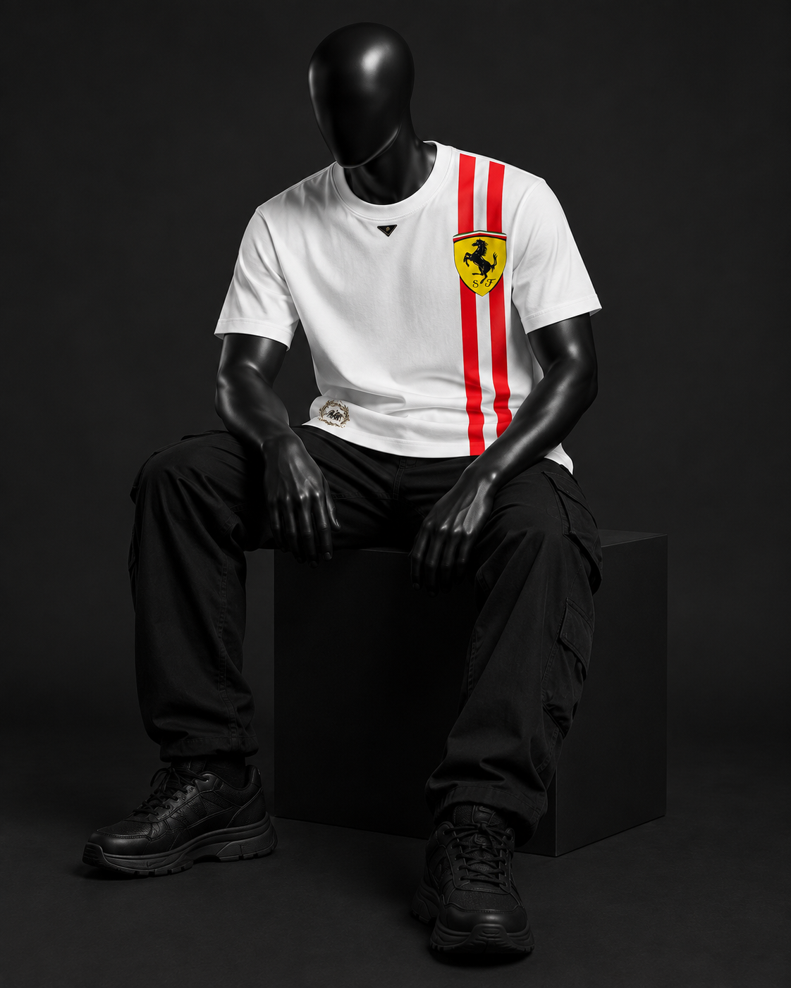 Scuderia 44 Racing Tee – White