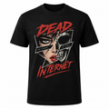 DEAD SIGNAL Oversized Tee — Black