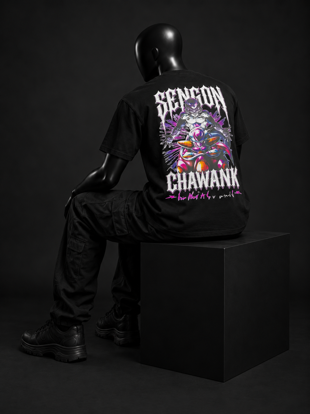 Midnight Season Rider Tee – Black
