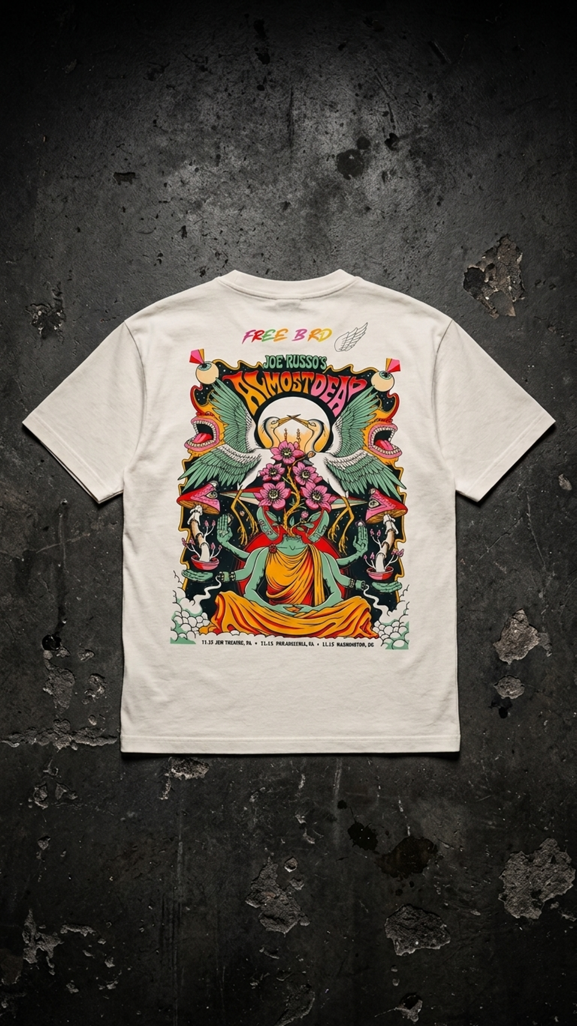 Chrome Soul Poster Tee – Off White