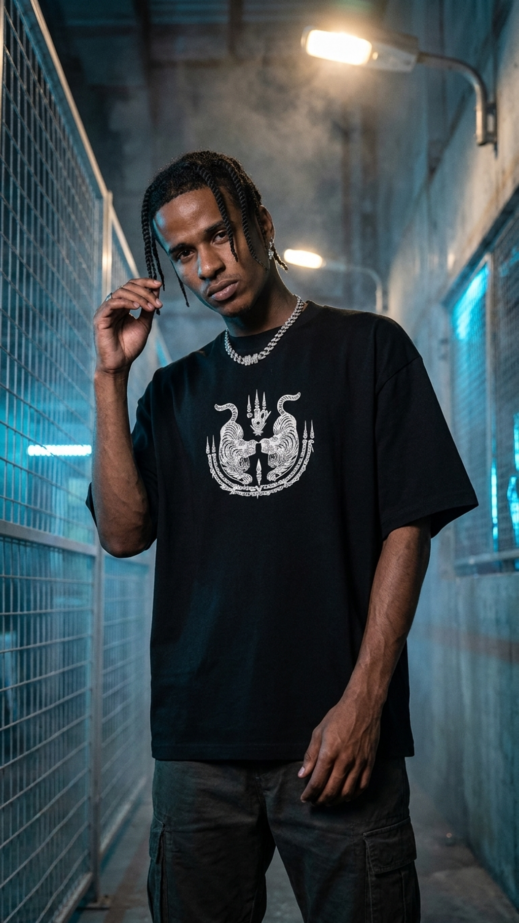 Dual-Force Oversized Tee