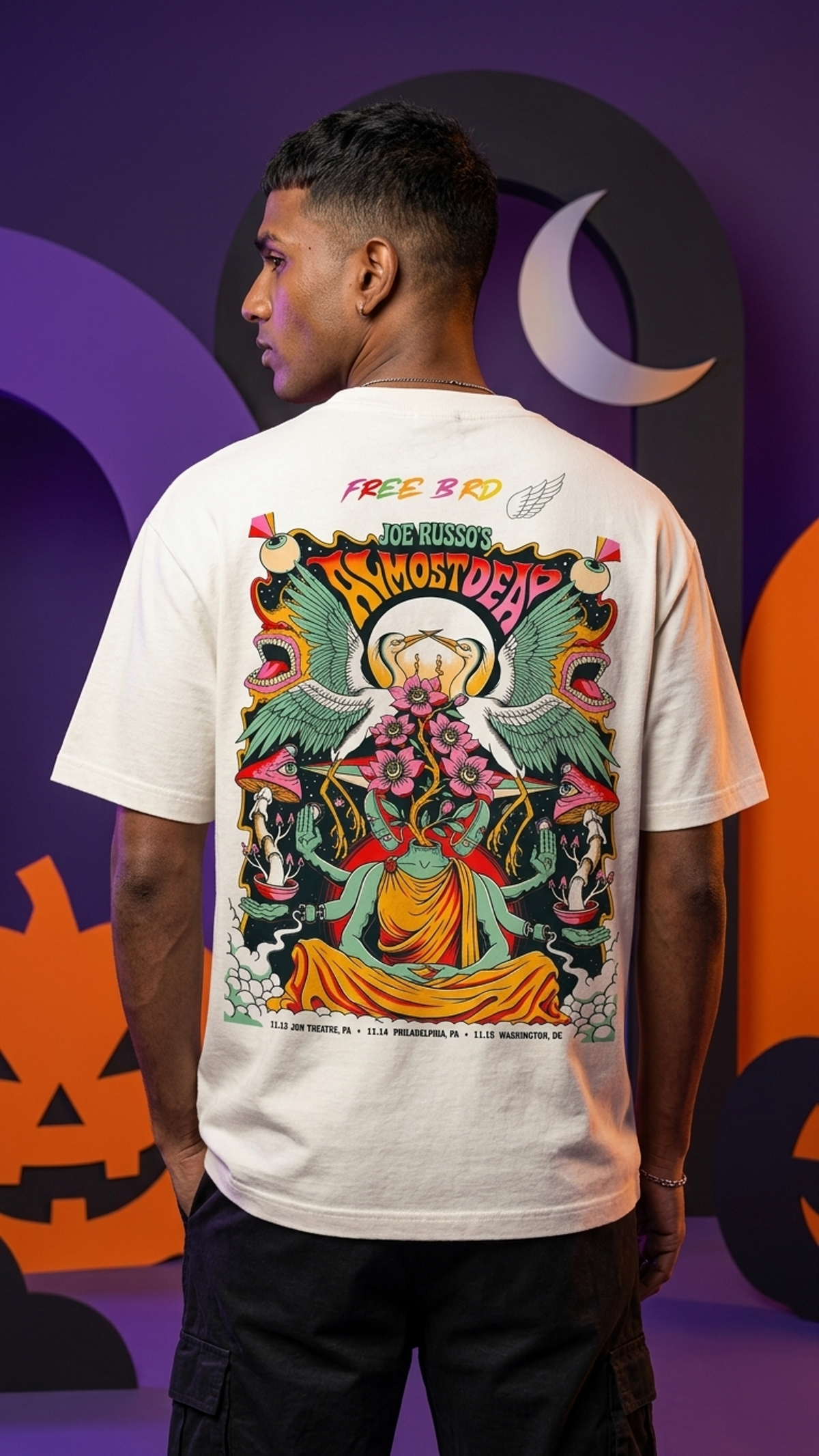 Chrome Soul Poster Tee – Off White