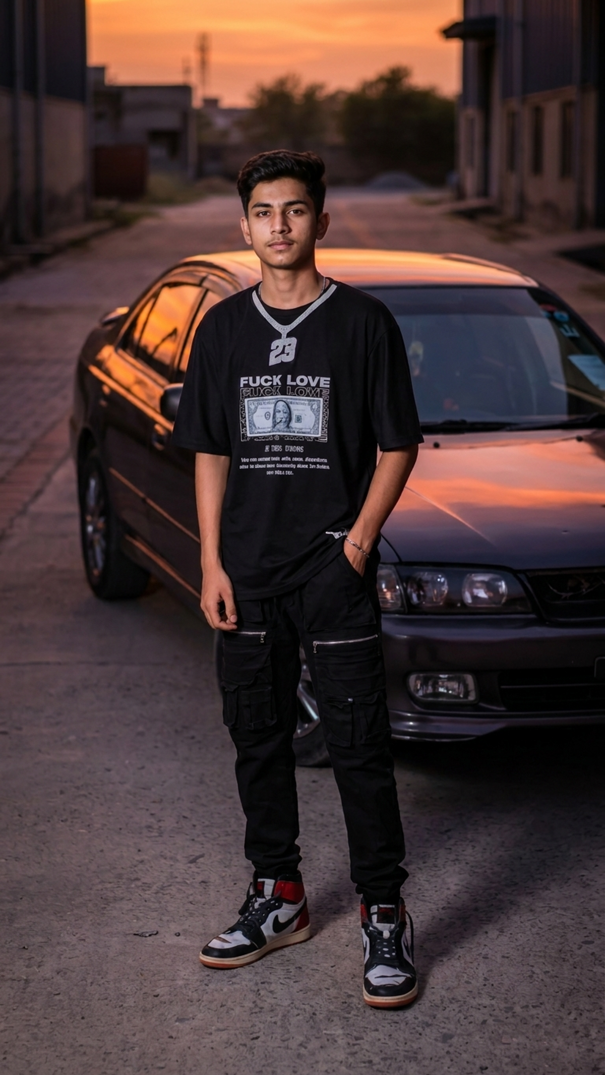 Get The Money Graphic Tee – Black