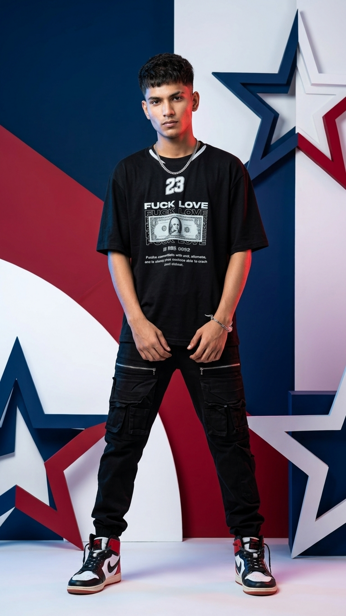 Get The Money Graphic Tee – Black